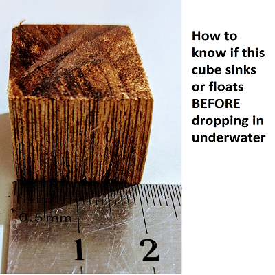 Sinking Agarwood? How to know if an Agarwood bead sinks WITHOUT sinking it?