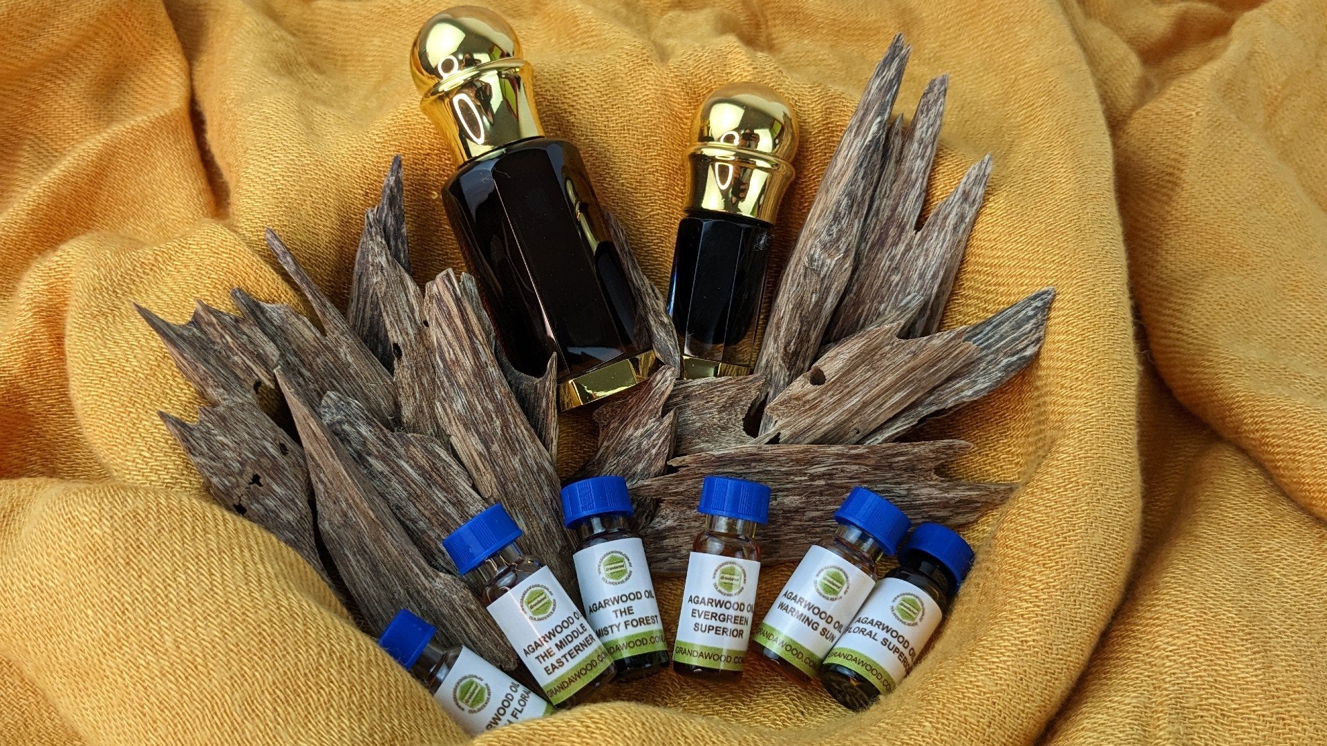 Sustainable Cultivated Agarwood Oils - distilled from Agarwood Plantation