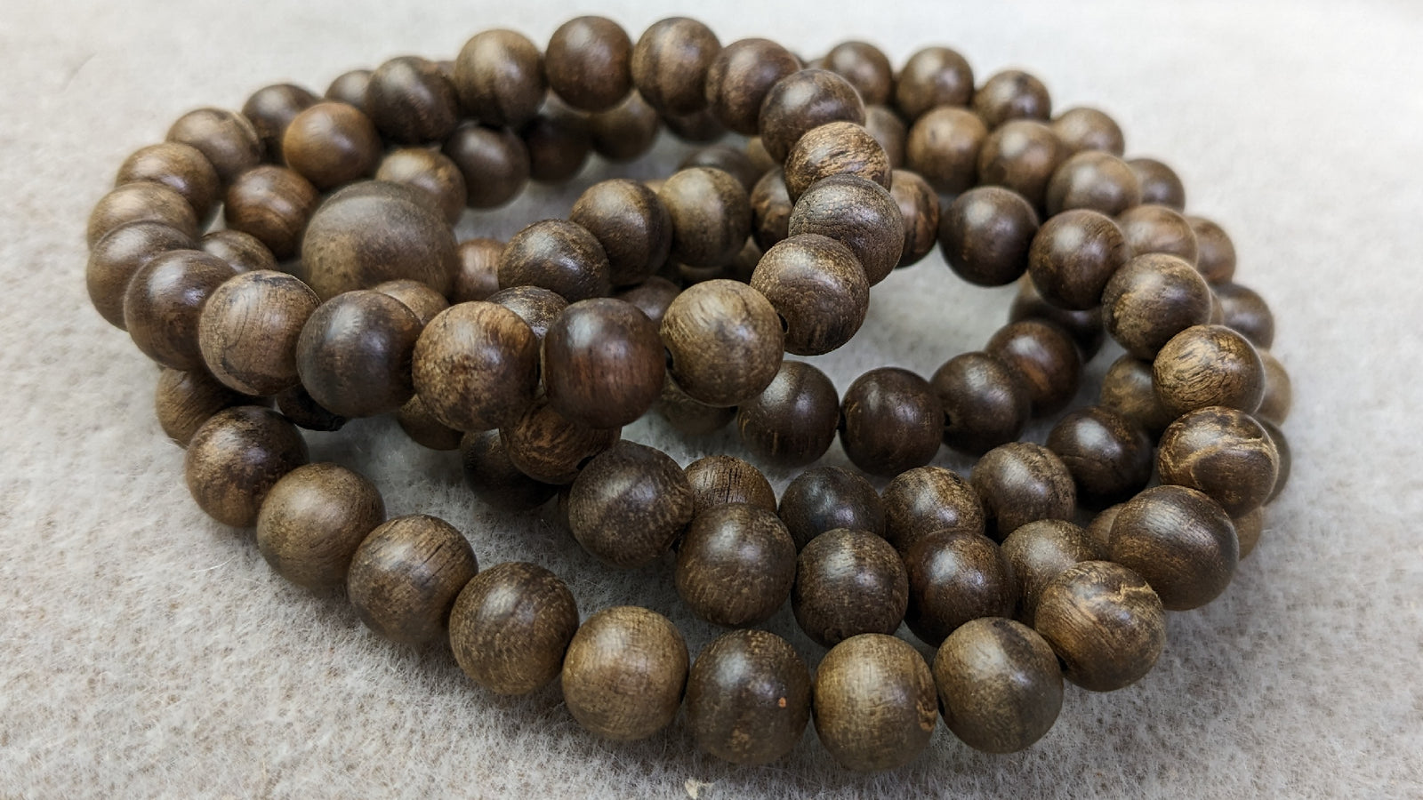 Multiple Kalimantan 108 mala Wild Agarwood beads 8mm per bead for 108 mala, 33 tasbih or bracelet -