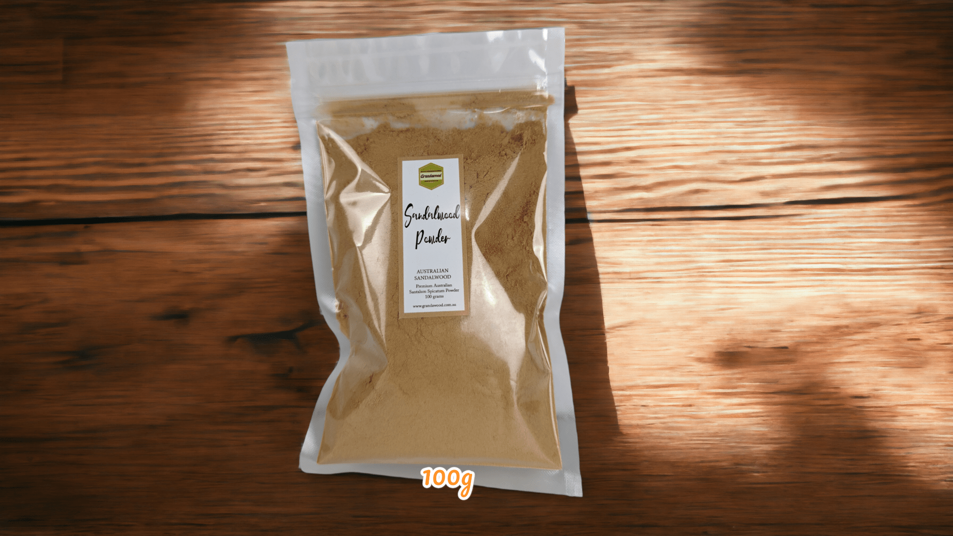 Golden Harvest Premium Australian Sandalwood Powder - 100g