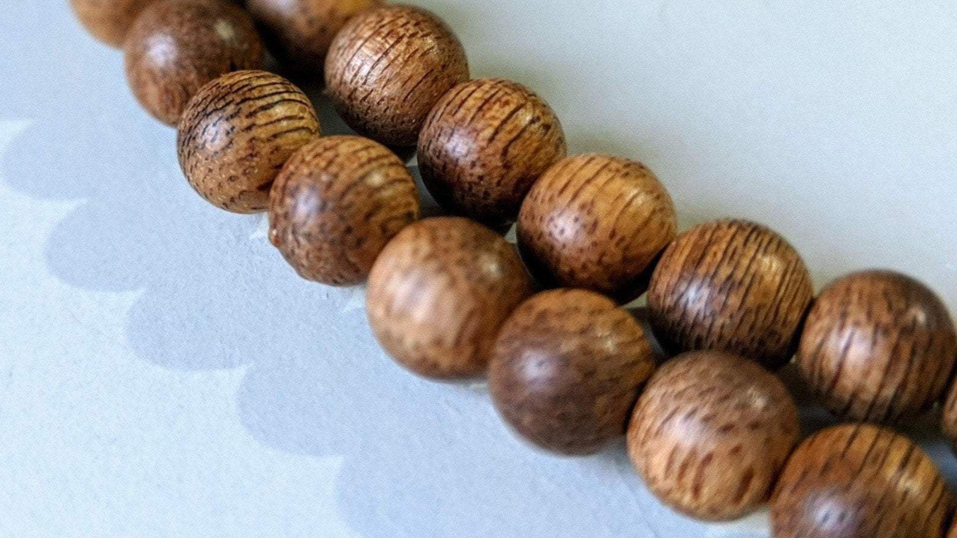 12 Premium Cultivated Agarwood Beads (mala and bracelet size) - The GGG -