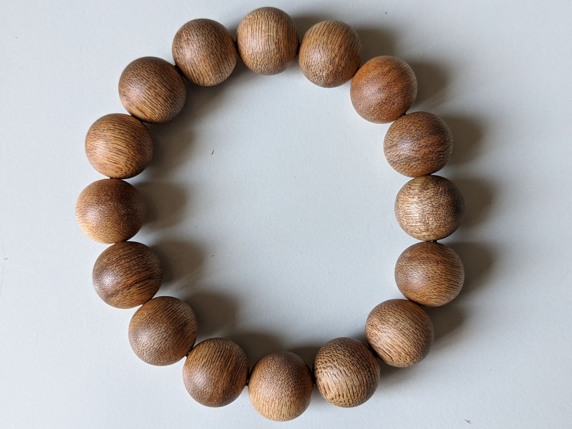 The GGG, Premium Cultivated Agarwood 108 Mala and/or Bracelet - Cultivated beads with wild agarwood quality - 14mm Agarwood Bracelet 16 beads 11g
