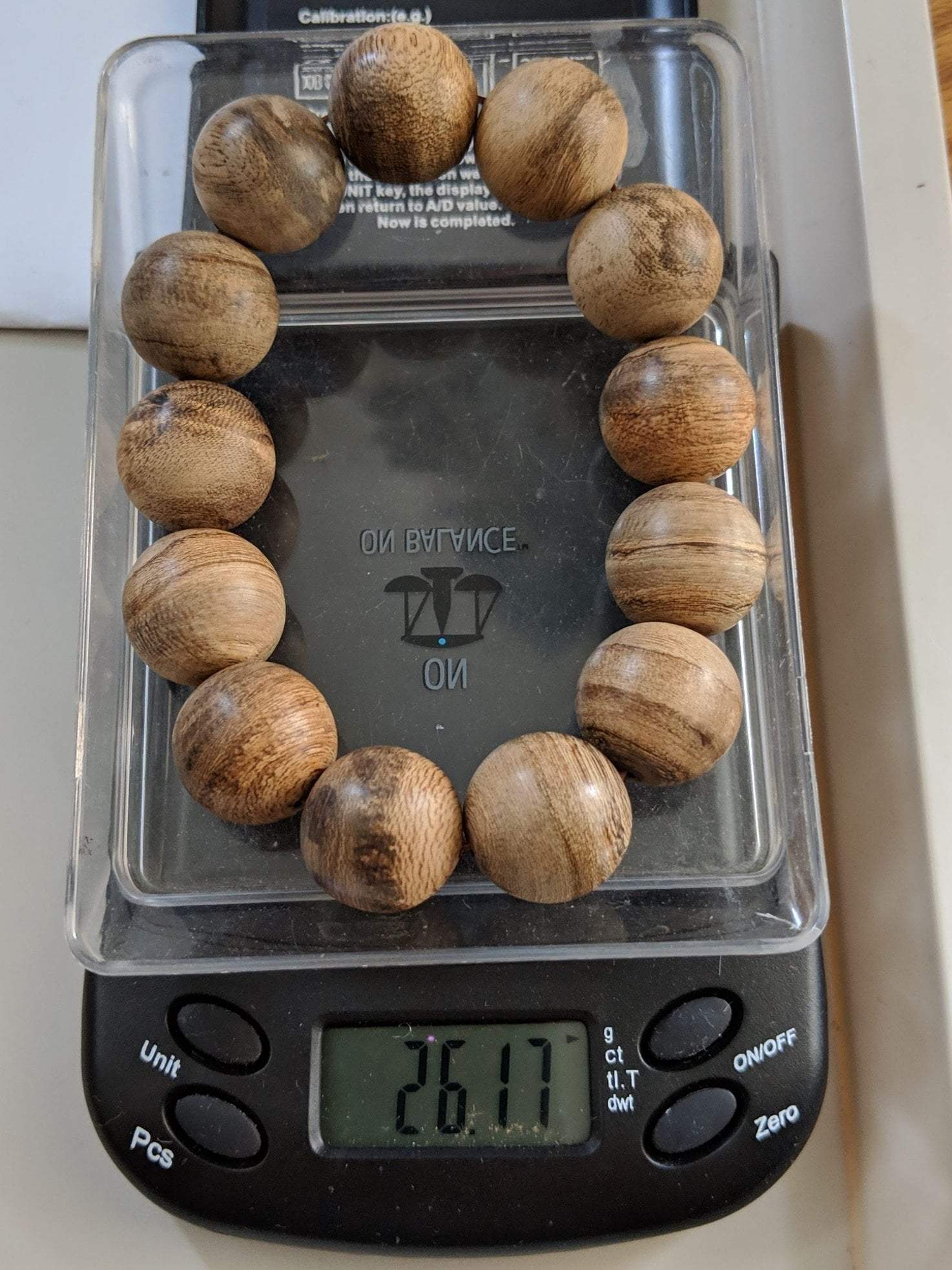 Multiple Wild Agarwood bracelets weight around 25g 18mm - 26g a
