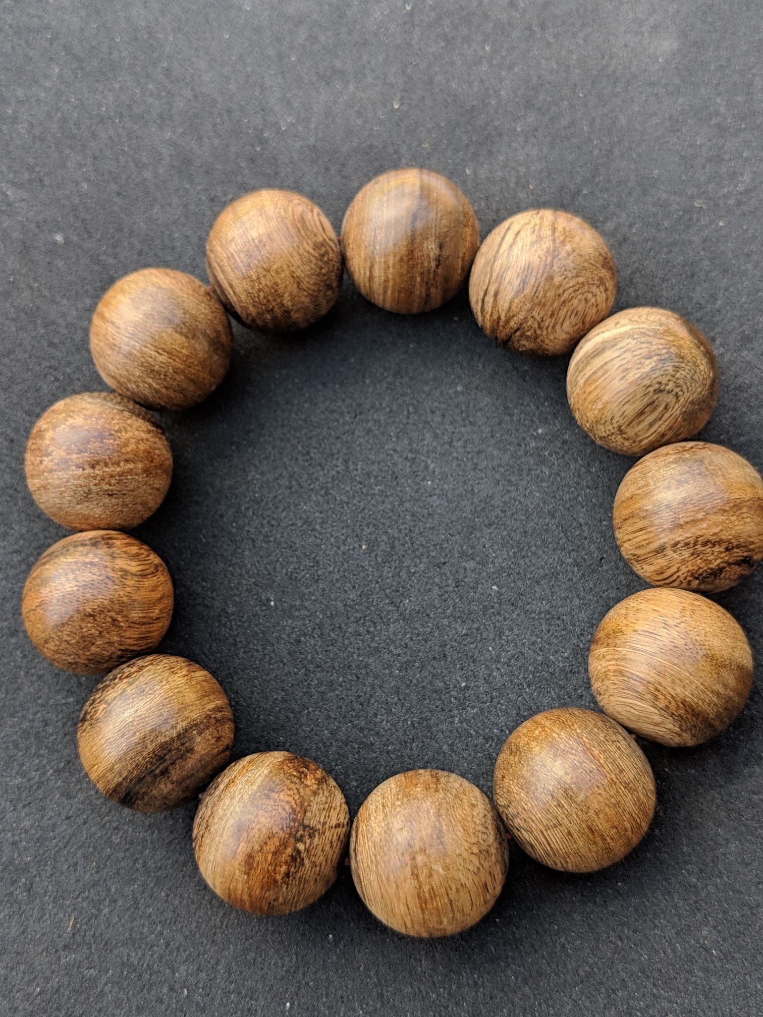Multiple Wild Agarwood bracelets weight around 25g 18mm -