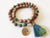 Bracelet- Agarwood-Moss Agate Wealth attracting bracelet -
