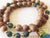 Bracelet- Agarwood-Moss Agate Wealth attracting bracelet -