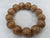 Light Resin Tigerwood Wild Agarwood Bracelet 13 beads 15g 18mm -