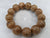 Light Resin Tigerwood Wild Agarwood Bracelet 13 beads 15g 18mm - Pattern B