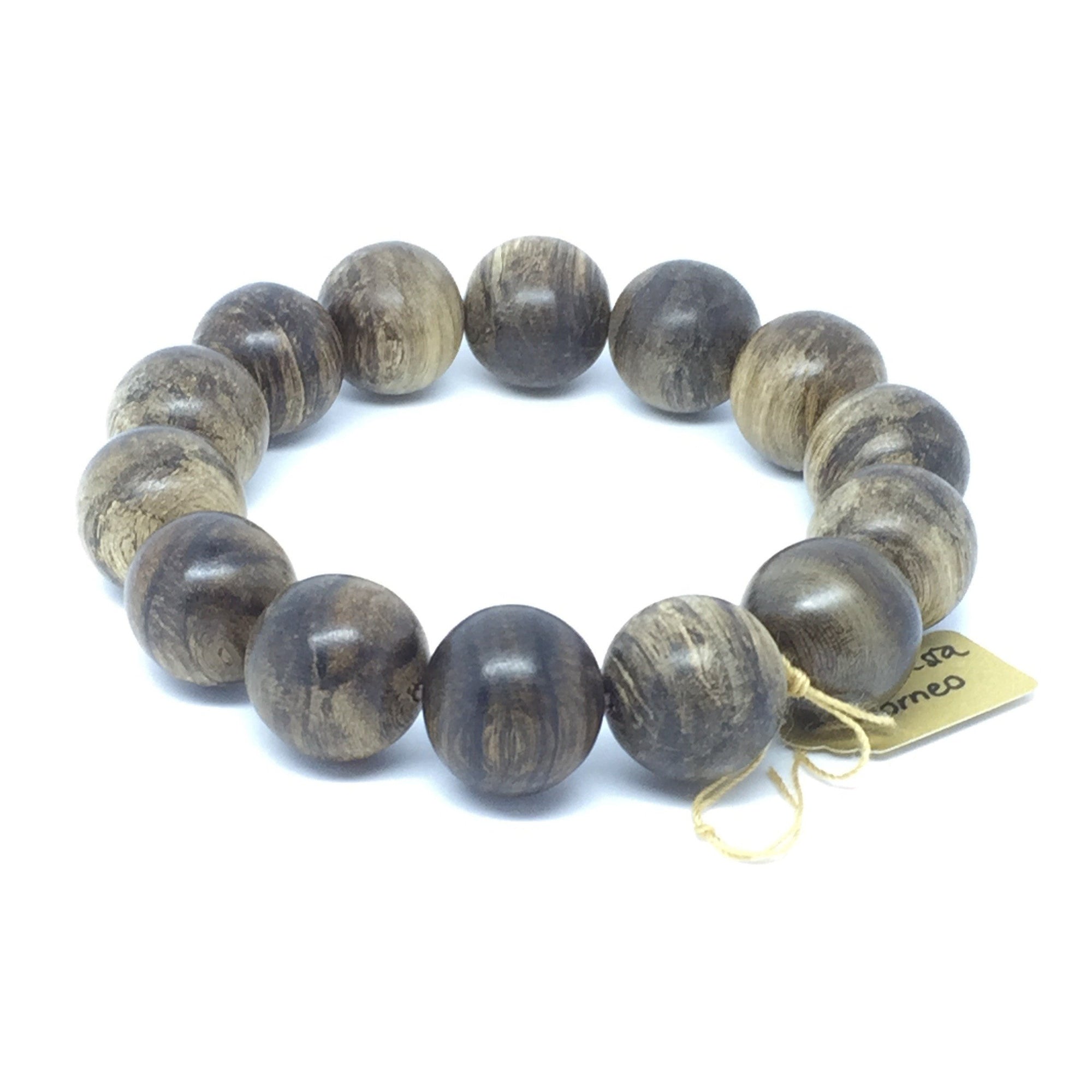 The Meticulousness-Antique high resinous Wild Agarwood bracelet -