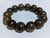 SOLD Wild Agarwood Bracelet made from heart wood 16mm 14 beads 32g - The Moonless -