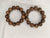 Double Dragon SL Wild Agarwood Bracelet 13 beads 18mm 29g -