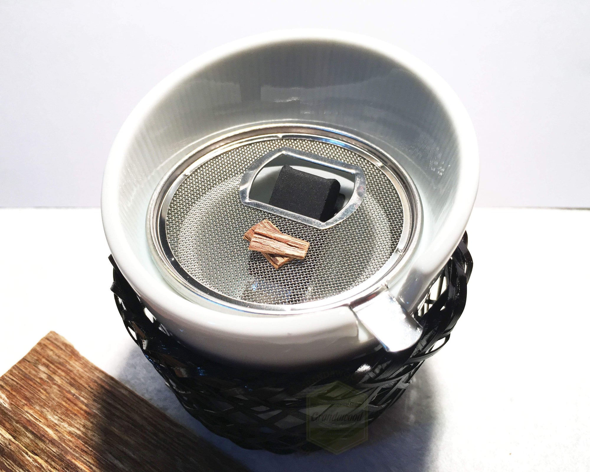 *New* Shoyeido Portable Wood Chip Heater HIINA (Hi-ina) + complement agarwood chip -
