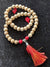 *New* The Fire Cracker, cultivated agarwood 45 beads 8mm with red coral -