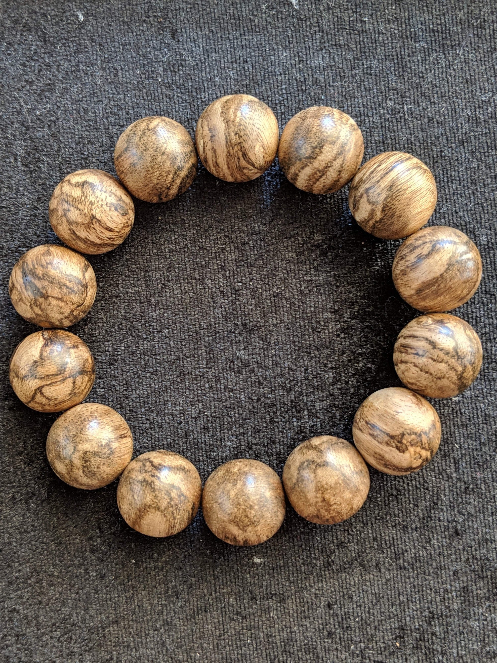 *SOLD* The Marble Trilogy - Wild Borneo Agarwood Bracelet - Number 2, and Number 3 -