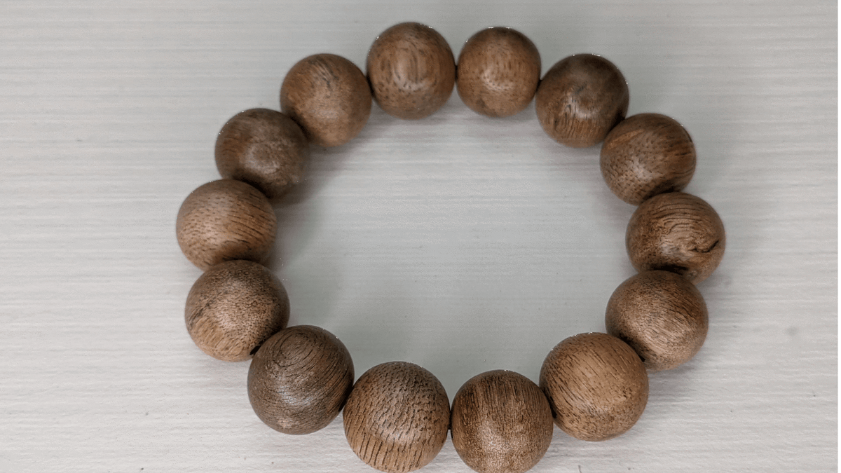 YM Bracelet made from Young Malaysian Agarwood -